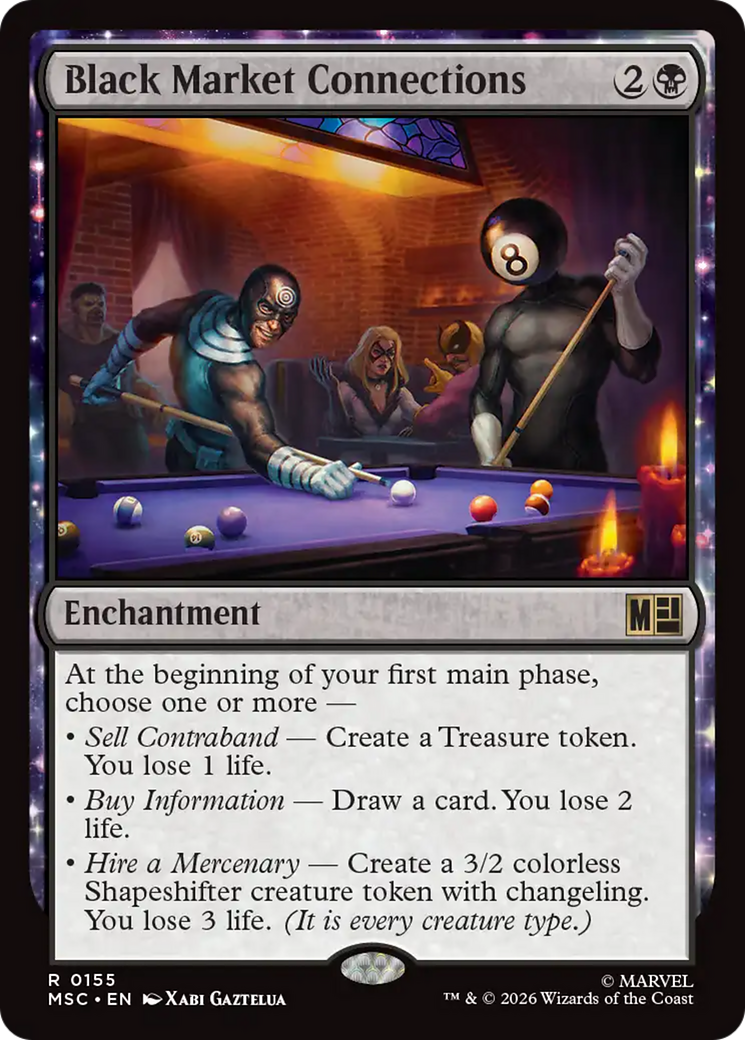 Black Market Connections [Marvel Super Heroes Commander] | Gear Gaming Bentonville