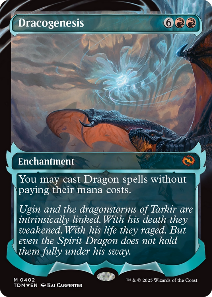 Dracogenesis (0402) (Showcase) [Tarkir: Dragonstorm] | Gear Gaming Bentonville