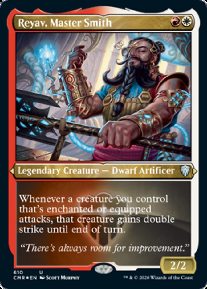 Reyav, Master Smith (Etched) [Commander Legends] | Gear Gaming Bentonville