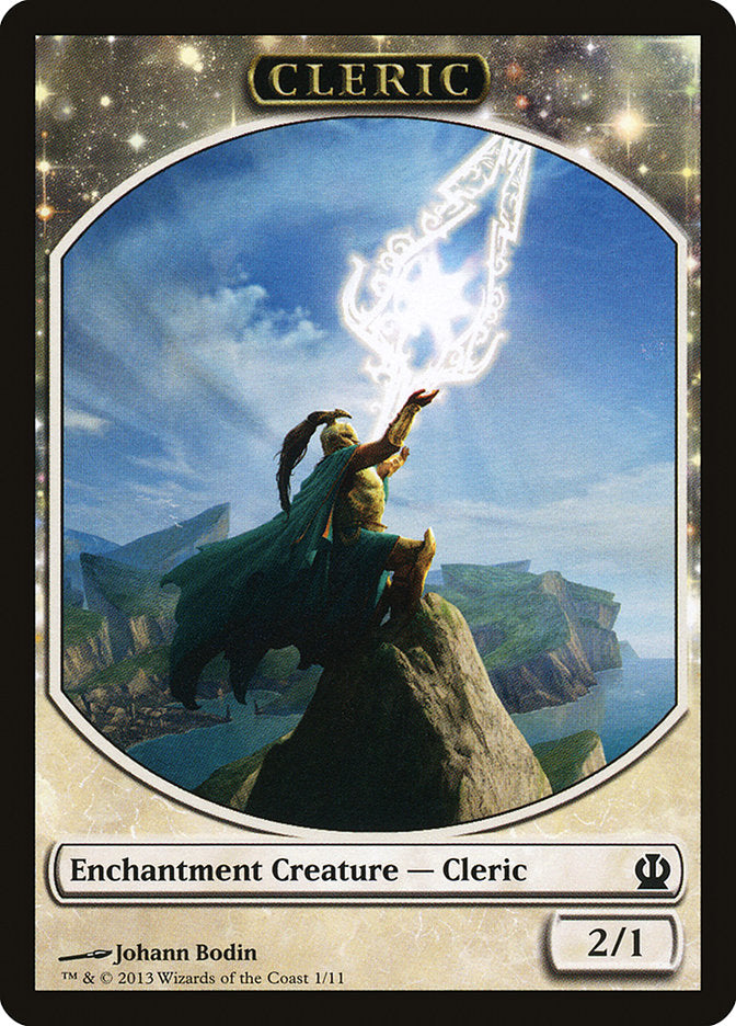 Cleric Token [Theros Tokens] | Gear Gaming Bentonville