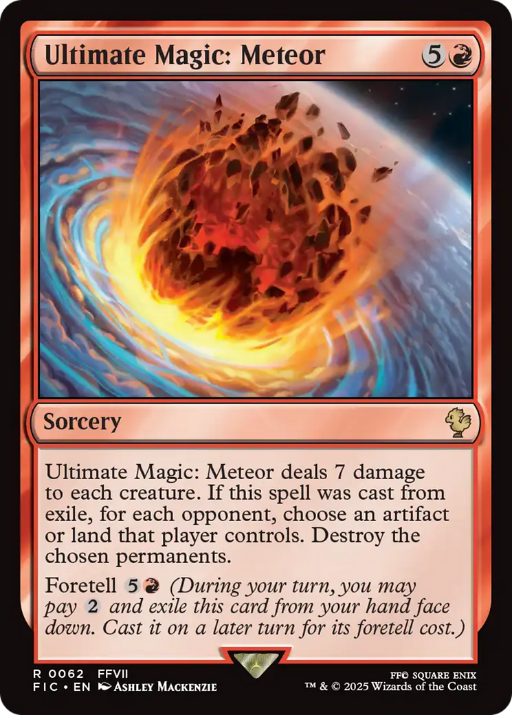 Ultimate Magic: Meteor [FINAL FANTASY Commander] | Gear Gaming Bentonville