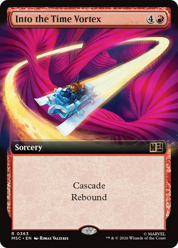 Into the Time Vortex (Extended Art) [Marvel Super Heroes Commander] | Gear Gaming Bentonville