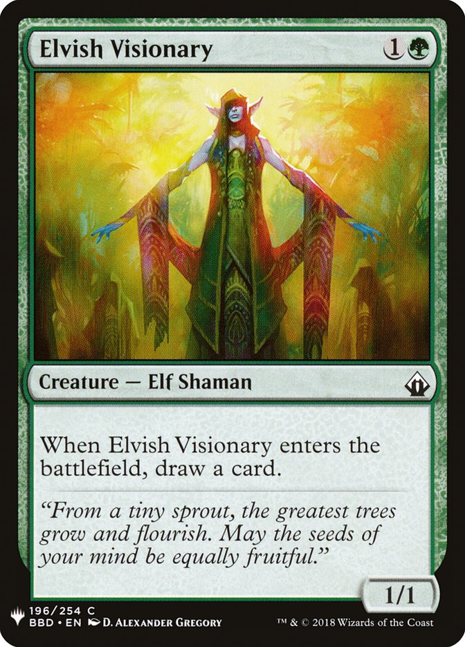 Elvish Visionary [Mystery Booster] | Gear Gaming Bentonville