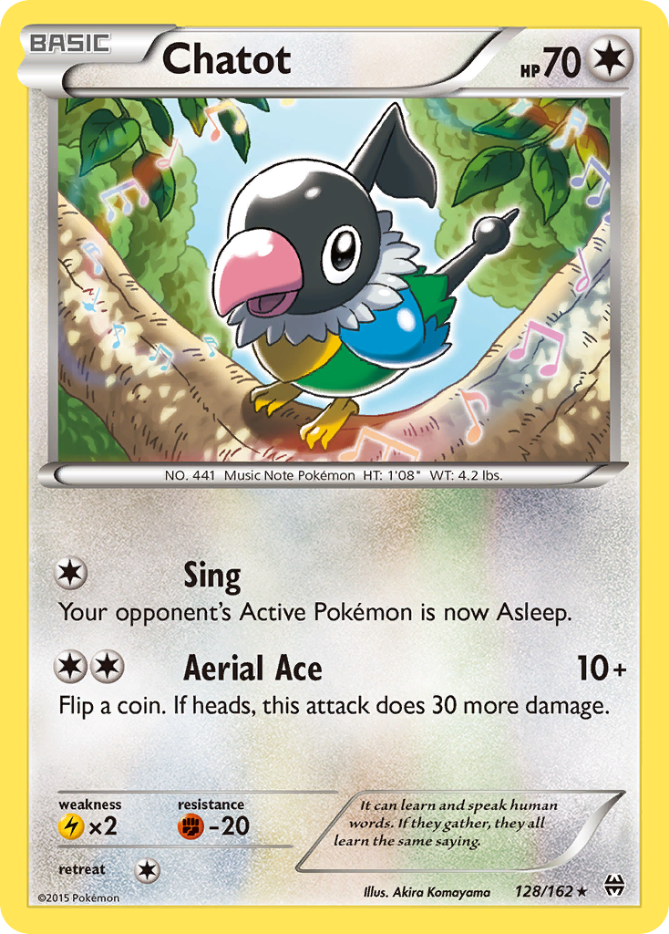 Chatot (128/162) [XY: BREAKthrough] | Gear Gaming Bentonville