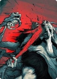 Vorinclex, Monstrous Raider 2 Art Card [Kaldheim Art Series] | Gear Gaming Bentonville