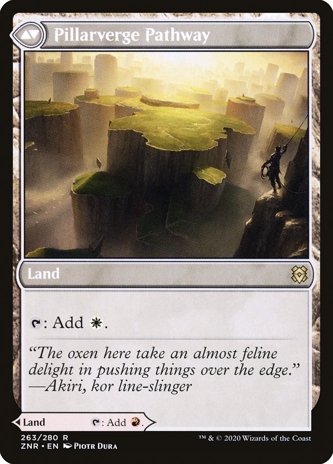 Needleverge Pathway // Pillarverge Pathway [Zendikar Rising] | Gear Gaming Bentonville