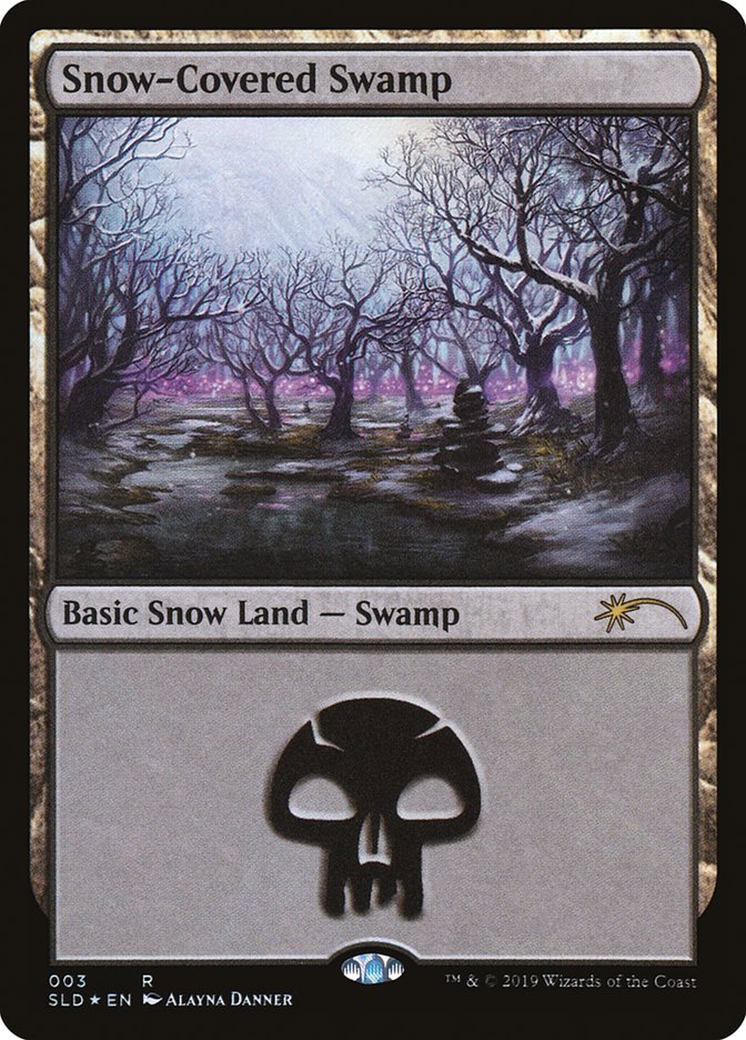 Snow-Covered Swamp (003) [Secret Lair Drop Series] | Gear Gaming Bentonville