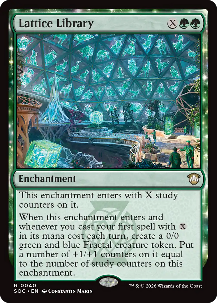 Lattice Library [Secrets of Strixhaven Commander] | Gear Gaming Bentonville