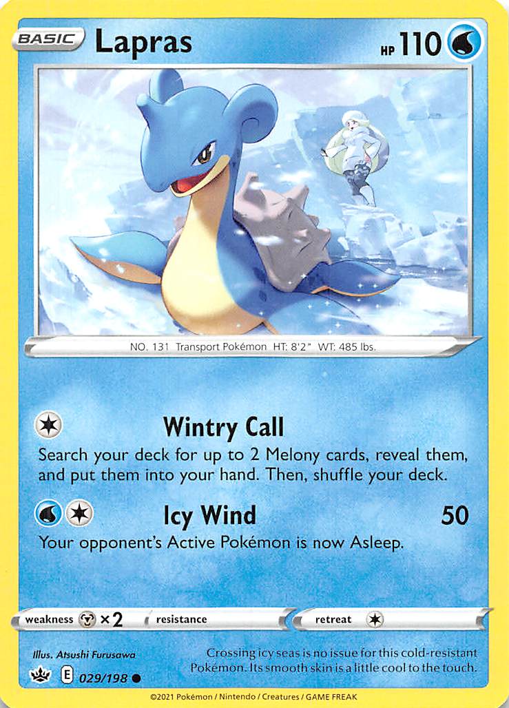 Lapras (029/198) [Sword & Shield: Chilling Reign] | Gear Gaming Bentonville