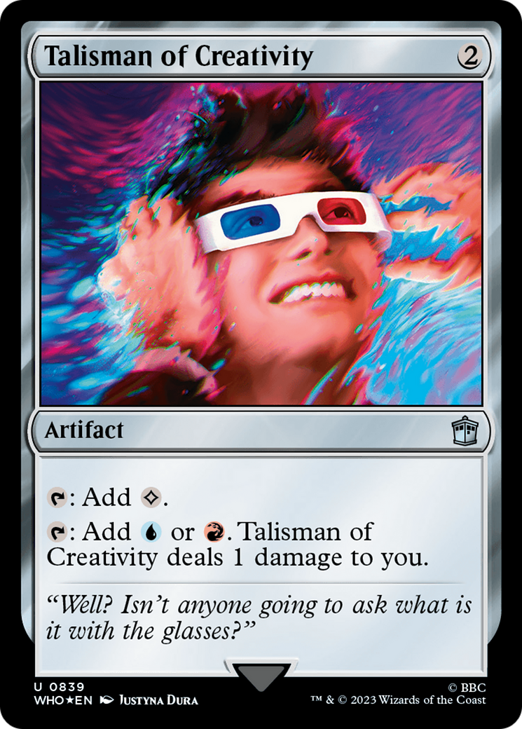 Talisman of Creativity (Surge Foil) [Doctor Who] | Gear Gaming Bentonville