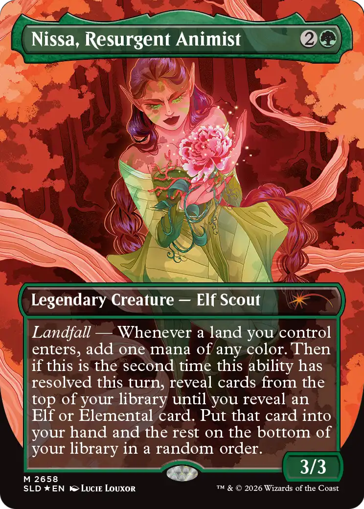 Nissa, Resurgent Animist [Secret Lair Drop Series] | Gear Gaming Bentonville