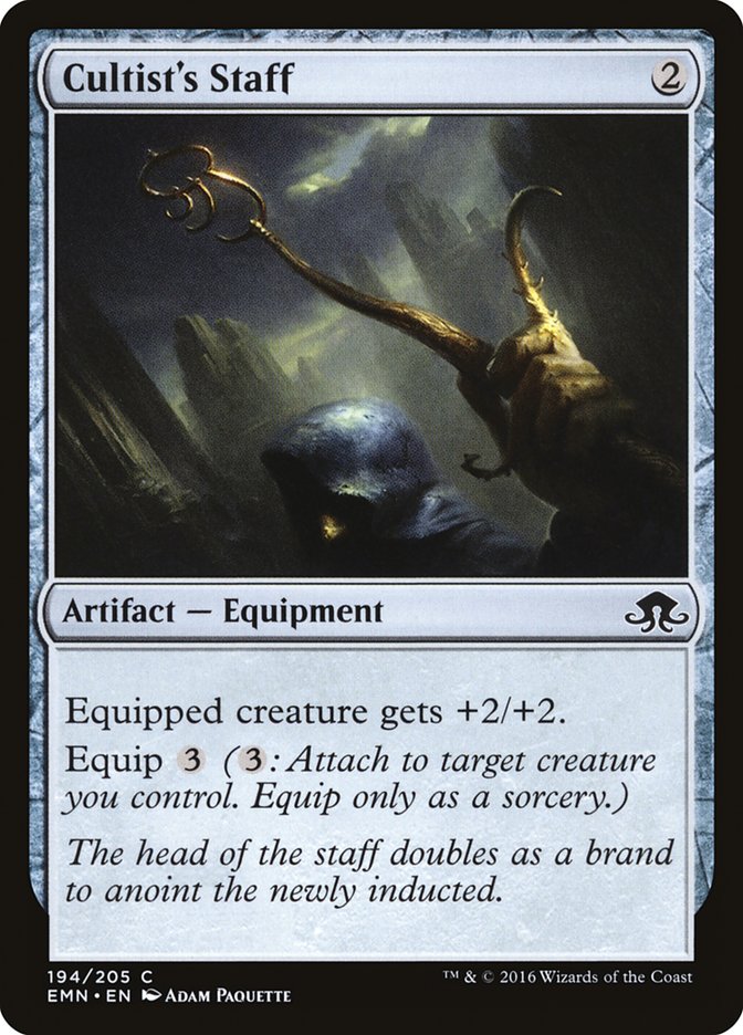 Cultist's Staff [Eldritch Moon] | Gear Gaming Bentonville