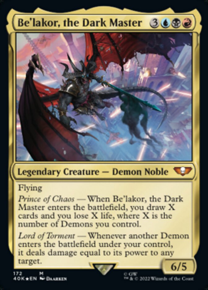 Be'lakor, the Dark Master [Warhammer 40,000] | Gear Gaming Bentonville