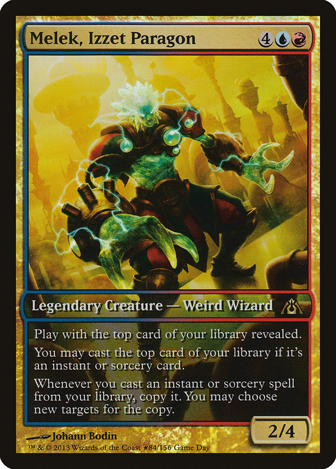 Melek, Izzet Paragon (Game Day) [Dragon's Maze Promos] | Gear Gaming Bentonville