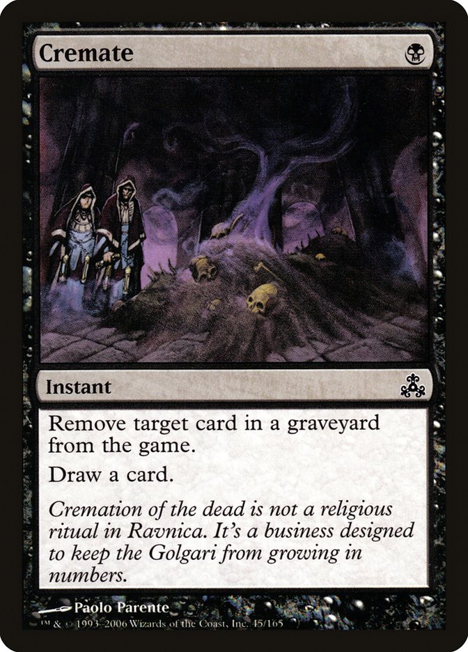 Cremate [Guildpact] | Gear Gaming Bentonville