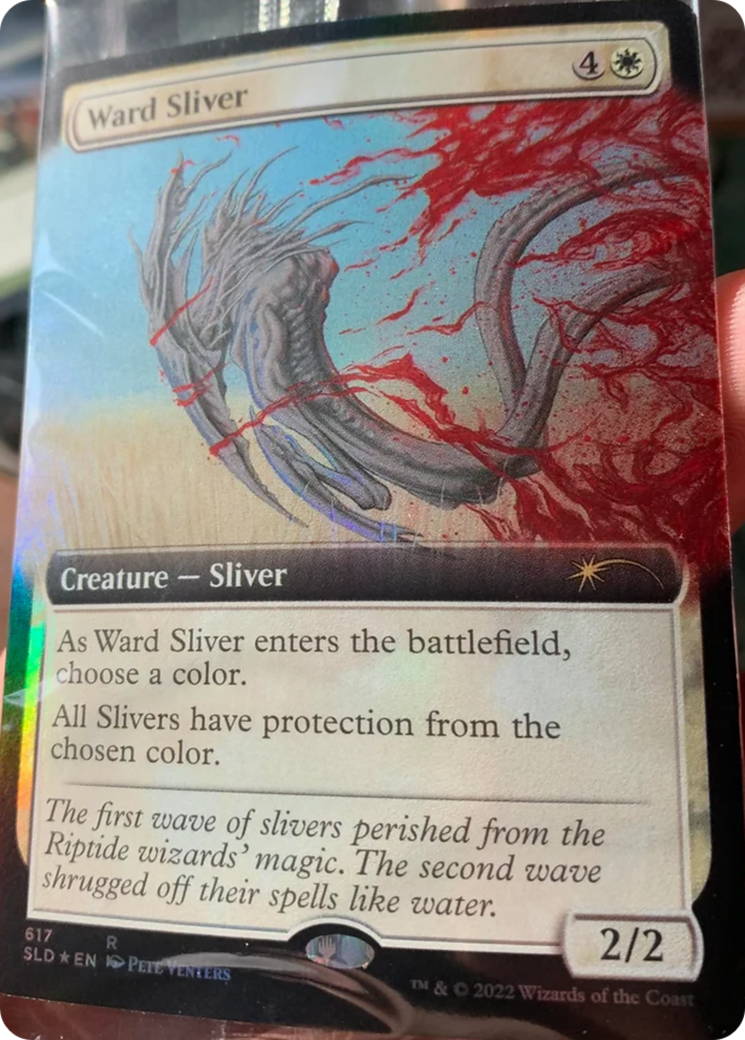 Ward Sliver (Extended Art) [Secret Lair Drop Promos] | Gear Gaming Bentonville