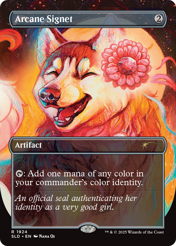Arcane Signet (1924) (Rainbow Foil) [Secret Lair Drop Series] | Gear Gaming Bentonville