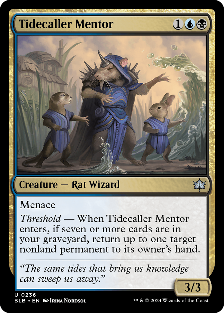 Tidecaller Mentor [Bloomburrow] | Gear Gaming Bentonville