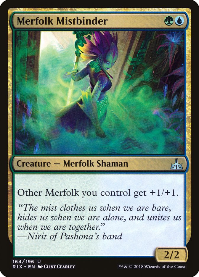 Merfolk Mistbinder [Rivals of Ixalan] | Gear Gaming Bentonville
