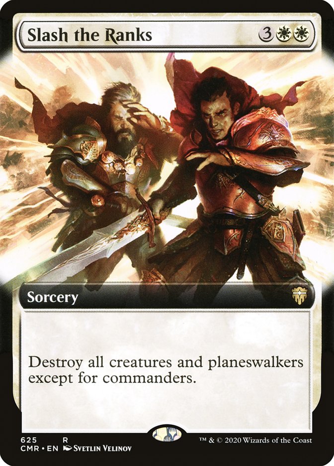 Slash the Ranks (Extended Art) [Commander Legends] | Gear Gaming Bentonville