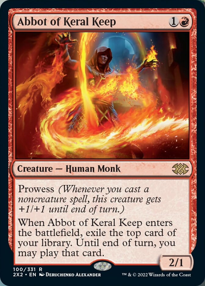 Abbot of Keral Keep [Double Masters 2022] | Gear Gaming Bentonville