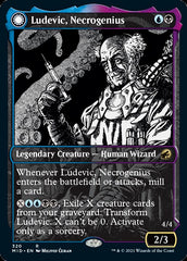 Ludevic, Necrogenius // Olag, Ludevic's Hubris (Showcase Eternal Night) [Innistrad: Midnight Hunt] | Gear Gaming Bentonville