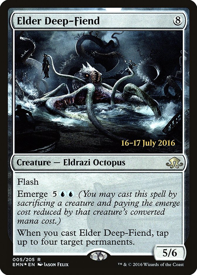 Elder Deep-Fiend [Eldritch Moon Prerelease Promos] | Gear Gaming Bentonville