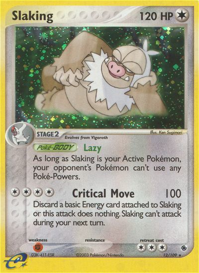 Slaking (12/109) [EX: Ruby & Sapphire] | Gear Gaming Bentonville