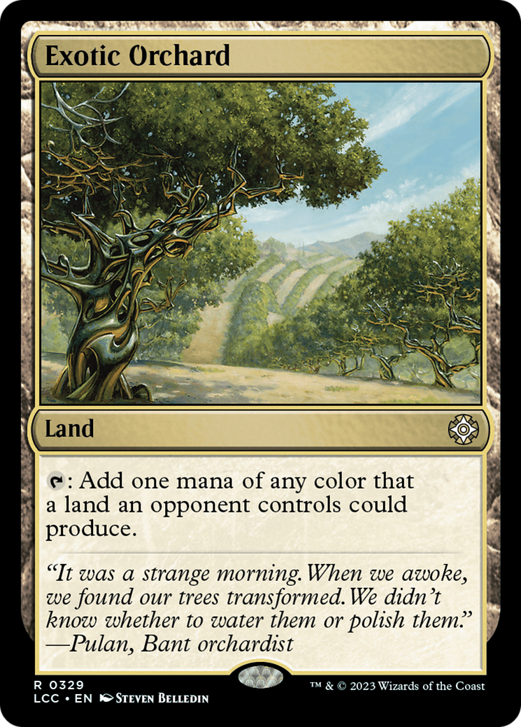 Exotic Orchard [The Lost Caverns of Ixalan Commander] | Gear Gaming Bentonville