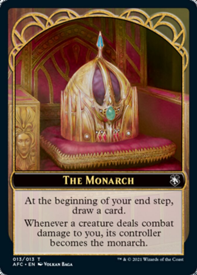 Dragon Spirit // The Monarch Double-Sided Token [Dungeons & Dragons: Adventures in the Forgotten Realms Commander Tokens] | Gear Gaming Bentonville