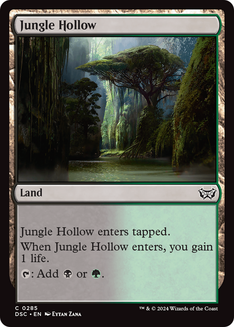 Jungle Hollow [Duskmourn: House of Horror Commander] | Gear Gaming Bentonville