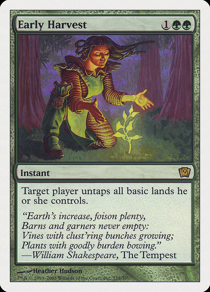Early Harvest [Ninth Edition] | Gear Gaming Bentonville