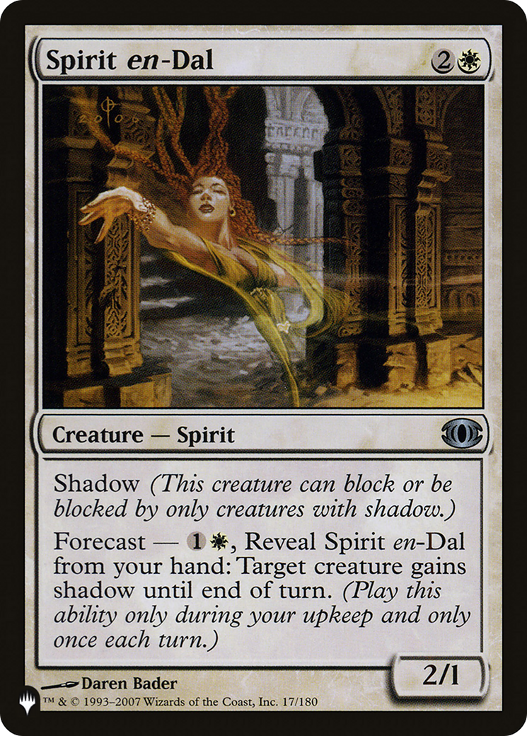 Spirit en-Dal [The List Reprints] | Gear Gaming Bentonville