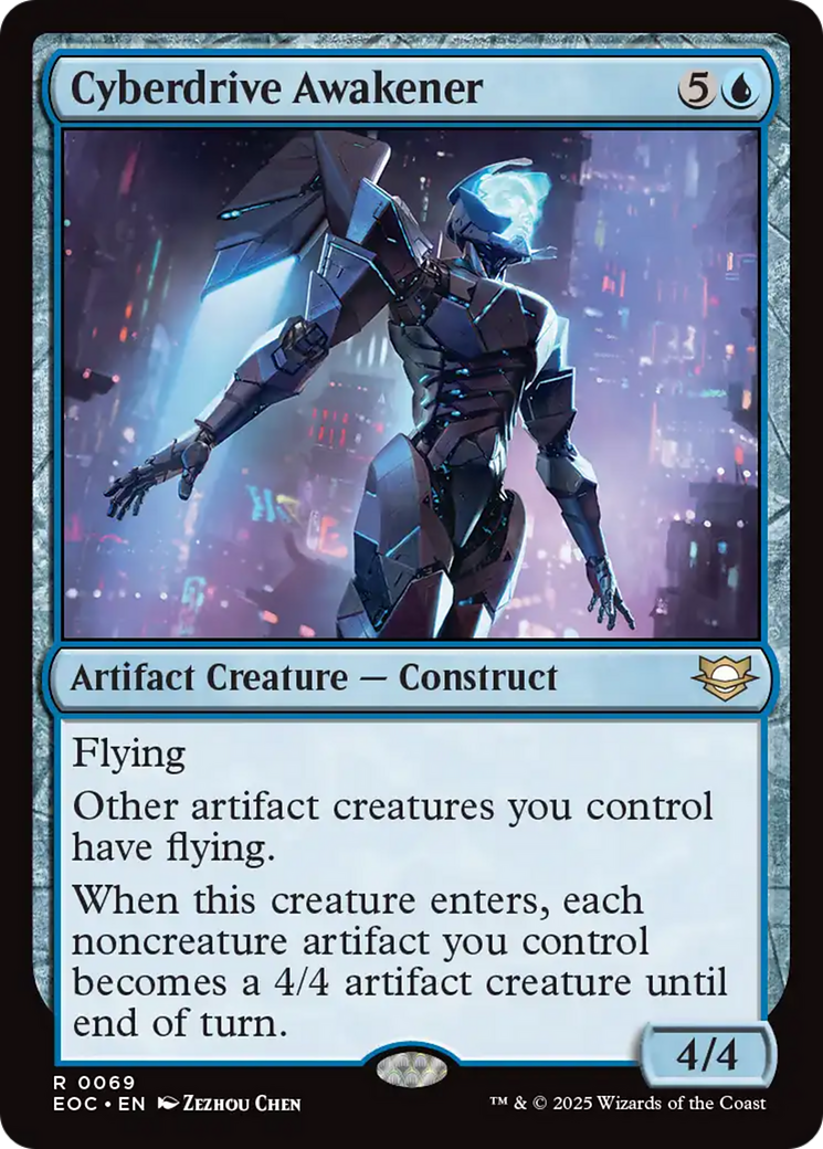 Cyberdrive Awakener [Edge of Eternities Commander] | Gear Gaming Bentonville