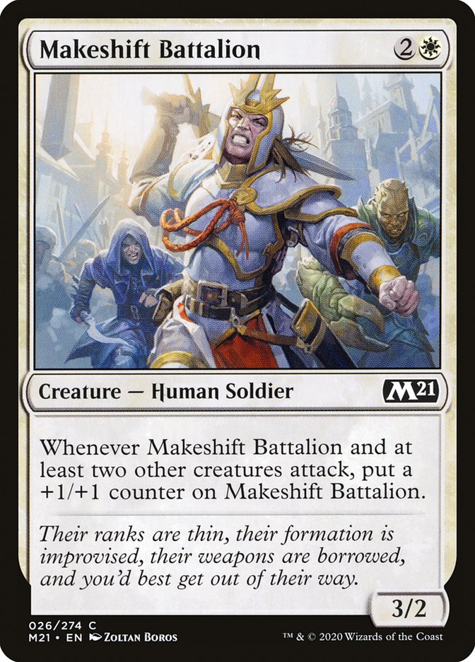 Makeshift Battalion [Core Set 2021] | Gear Gaming Bentonville