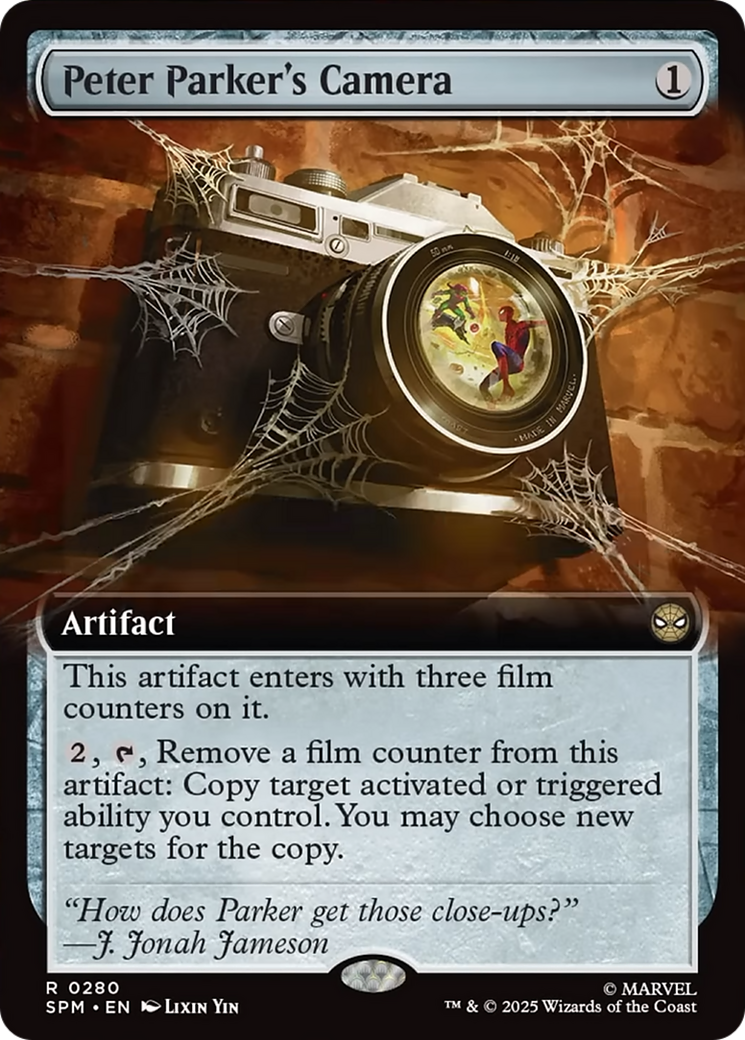 Peter Parker's Camera (Extended Art) [Marvel's Spider-Man] | Gear Gaming Bentonville