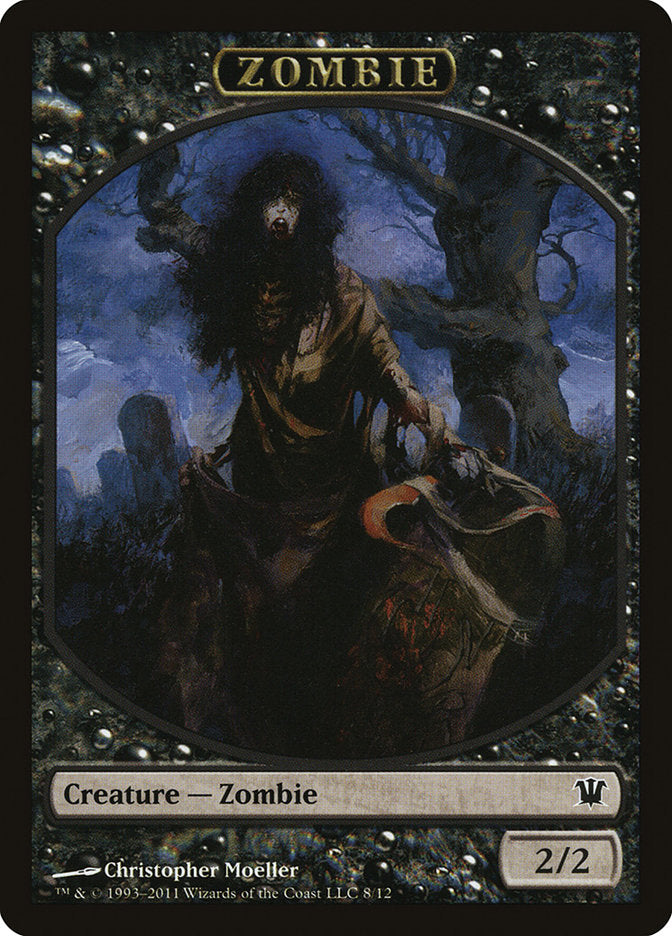 Zombie Token (8/12) [Innistrad Tokens] | Gear Gaming Bentonville