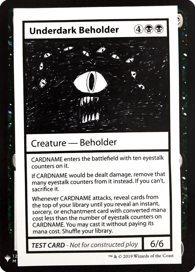 Underdark Beholder [Mystery Booster Playtest Cards] | Gear Gaming Bentonville