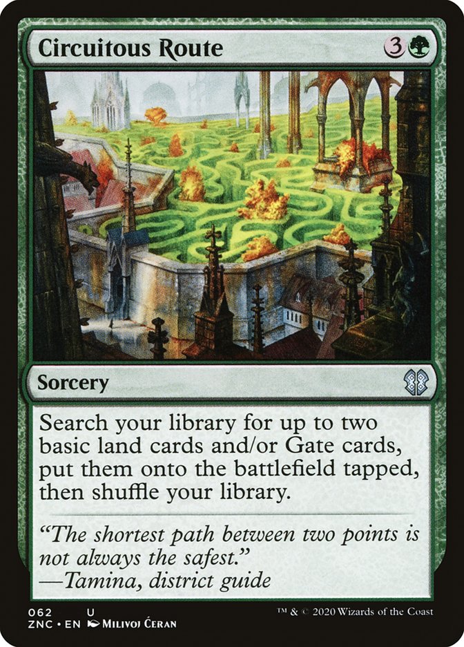 Circuitous Route [Zendikar Rising Commander] | Gear Gaming Bentonville