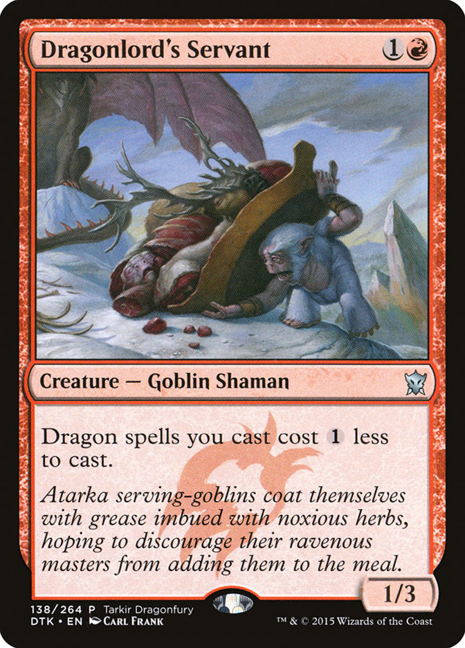 Dragonlord's Servant [Tarkir Dragonfury] | Gear Gaming Bentonville