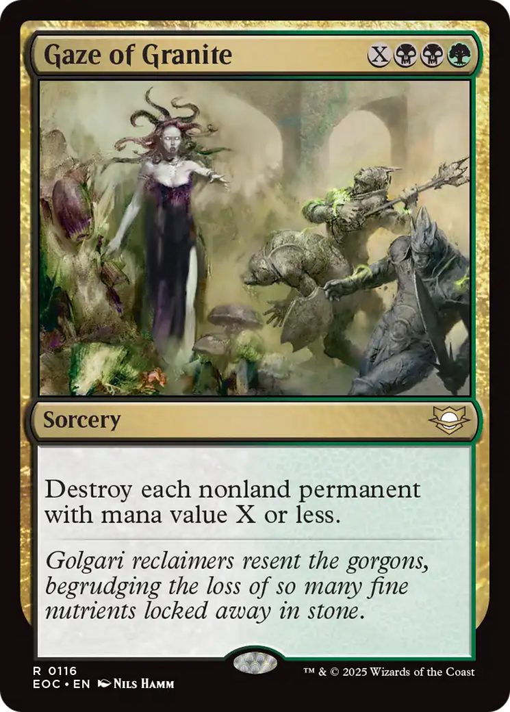 Gaze of Granite [Edge of Eternities Commander] | Gear Gaming Bentonville