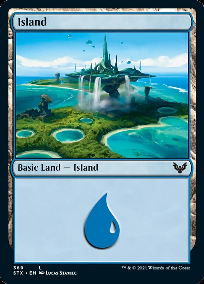 Island (369) [Strixhaven: School of Mages] | Gear Gaming Bentonville