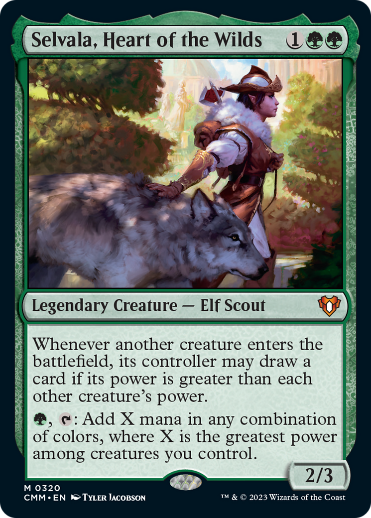 Selvala, Heart of the Wilds [Commander Masters] | Gear Gaming Bentonville