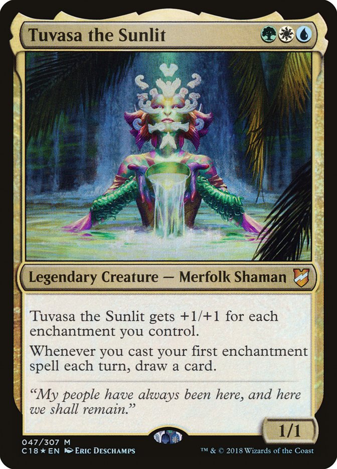 Tuvasa the Sunlit [Commander 2018] | Gear Gaming Bentonville