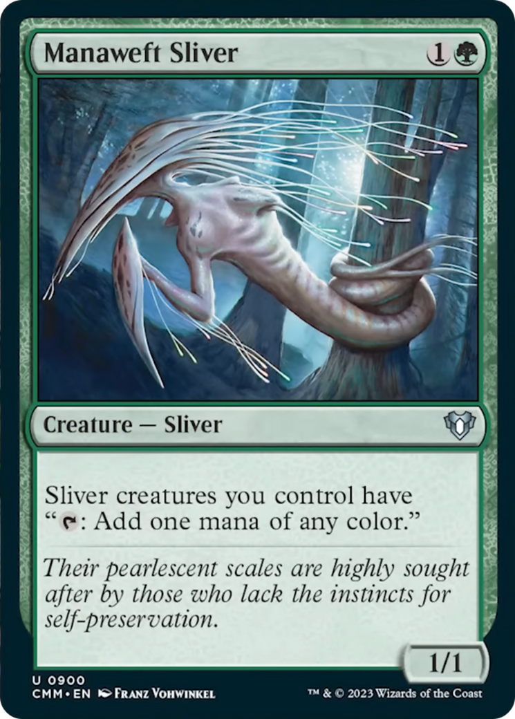 Manaweft Sliver [Commander Masters] | Gear Gaming Bentonville