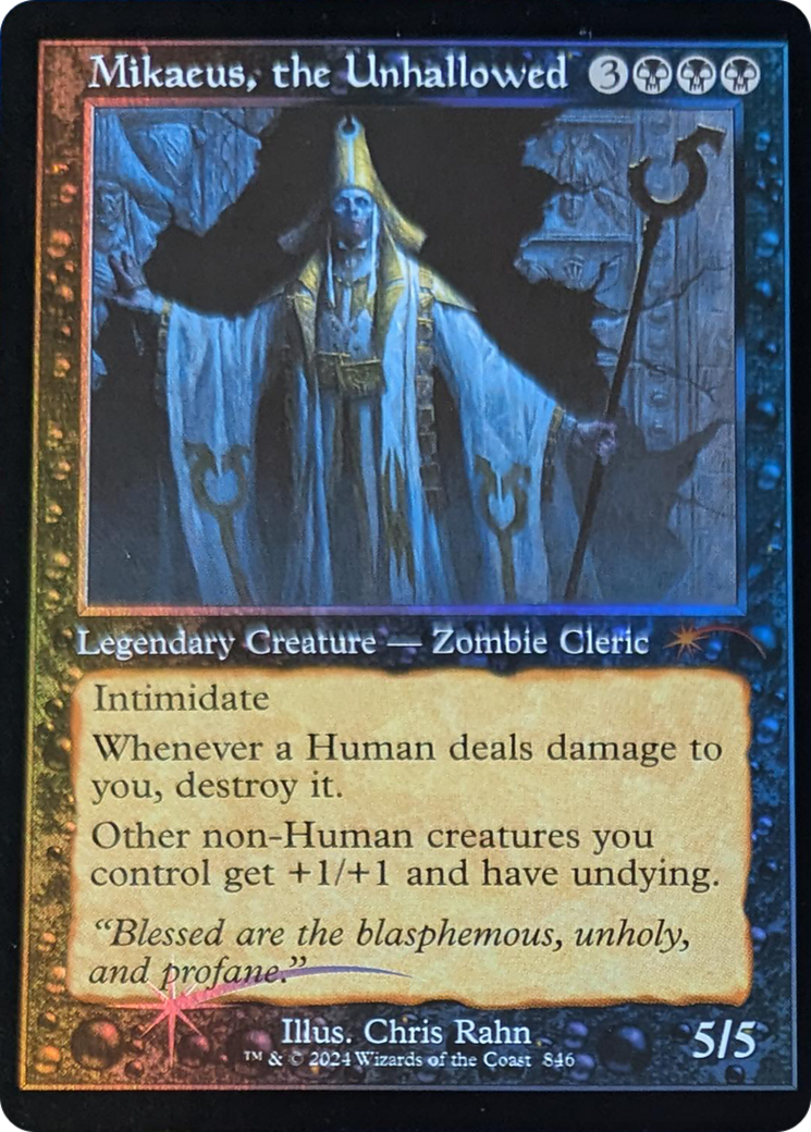 Mikaeus, the Unhallowed (Retro Frame) [Secret Lair Drop Series] | Gear Gaming Bentonville