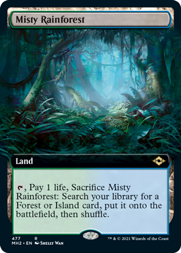 Misty Rainforest (Extended Art) [Modern Horizons 2] | Gear Gaming Bentonville