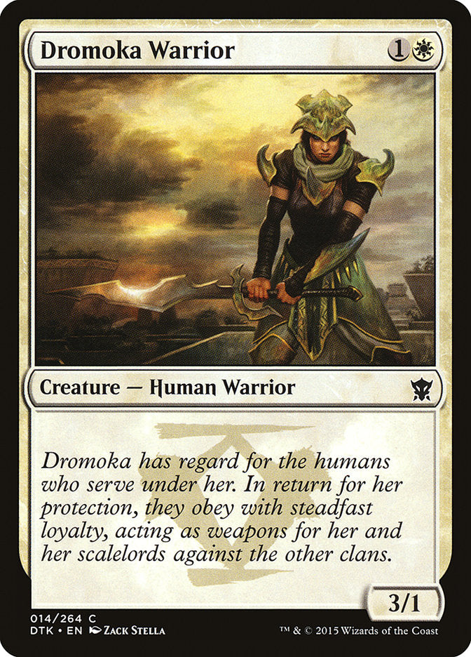 Dromoka Warrior [Dragons of Tarkir] | Gear Gaming Bentonville