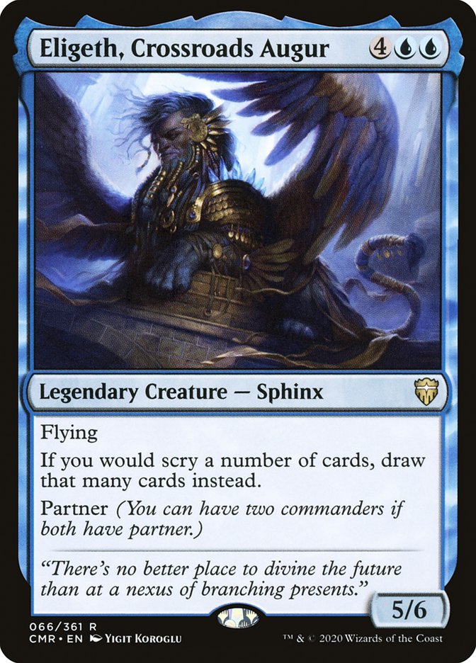 Eligeth, Crossroads Augur [Commander Legends] | Gear Gaming Bentonville