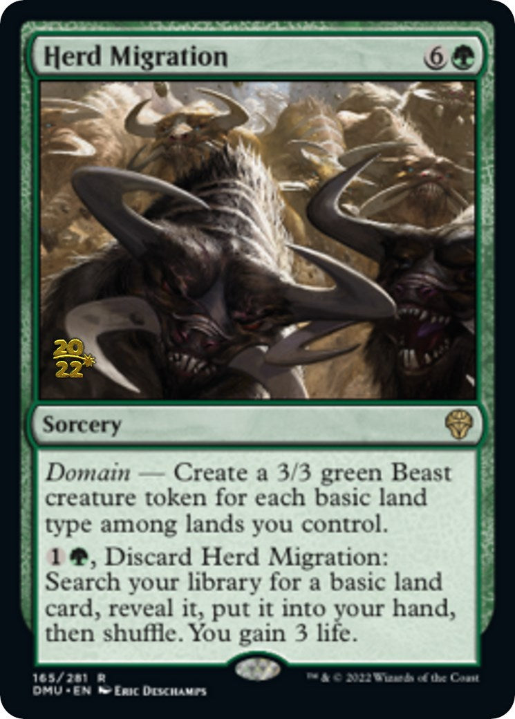 Herd Migration [Dominaria United Prerelease Promos] | Gear Gaming Bentonville